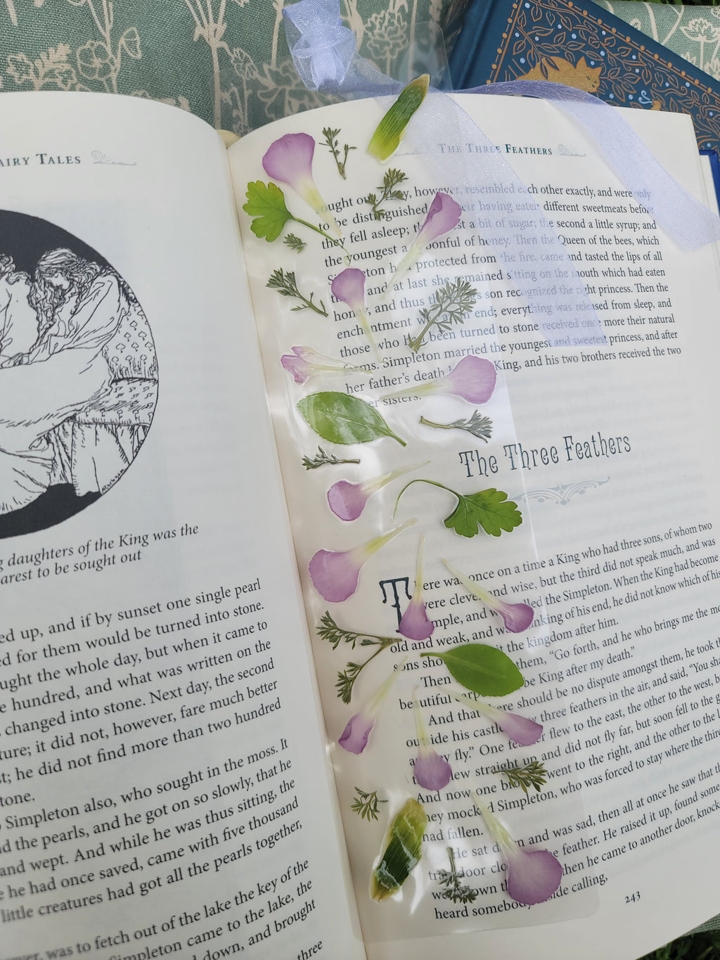 Pressed Flower Bookmark