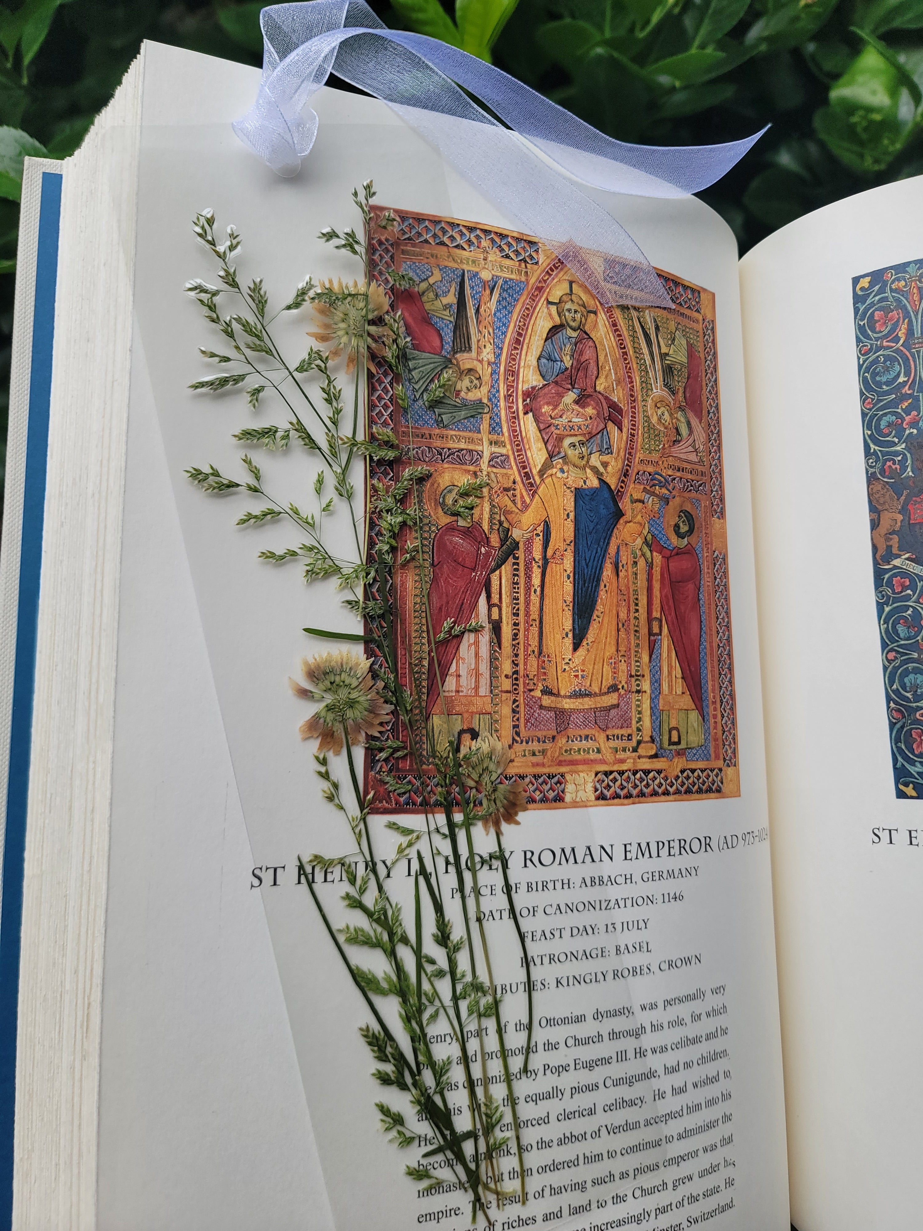 Pressed Flower Bookmark