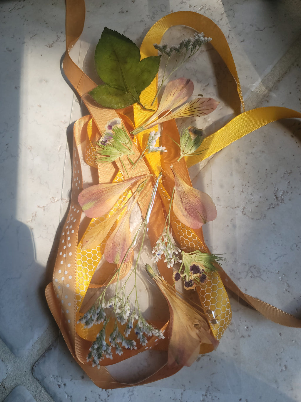 Pressed Flower Bookmark
