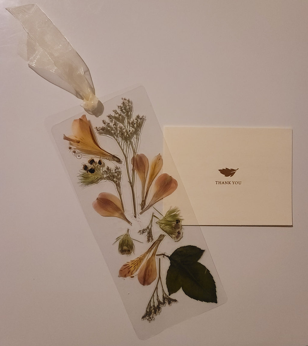 Pressed Flower Bookmark